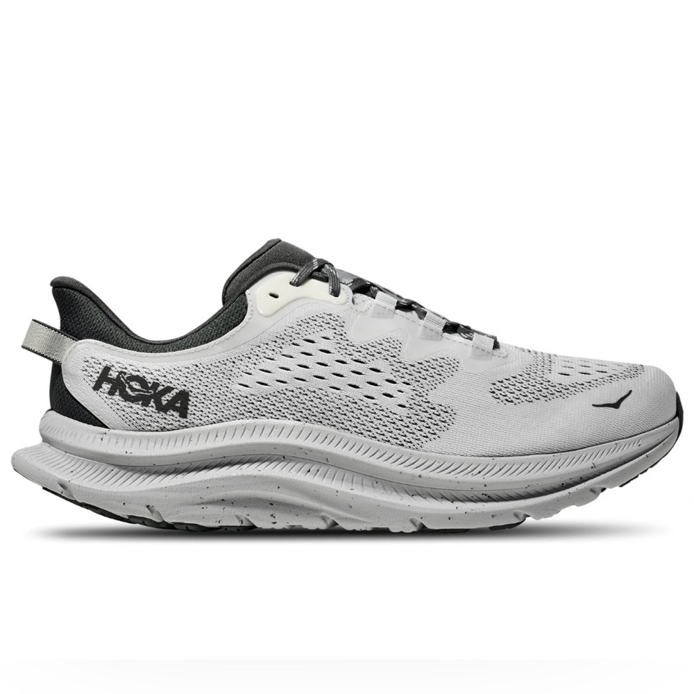 Hoka 🔥 Kawana 2 Grey / Black  Running Shoes 1147930 CRDS Men’s Size 14 - Picture 2 of 9